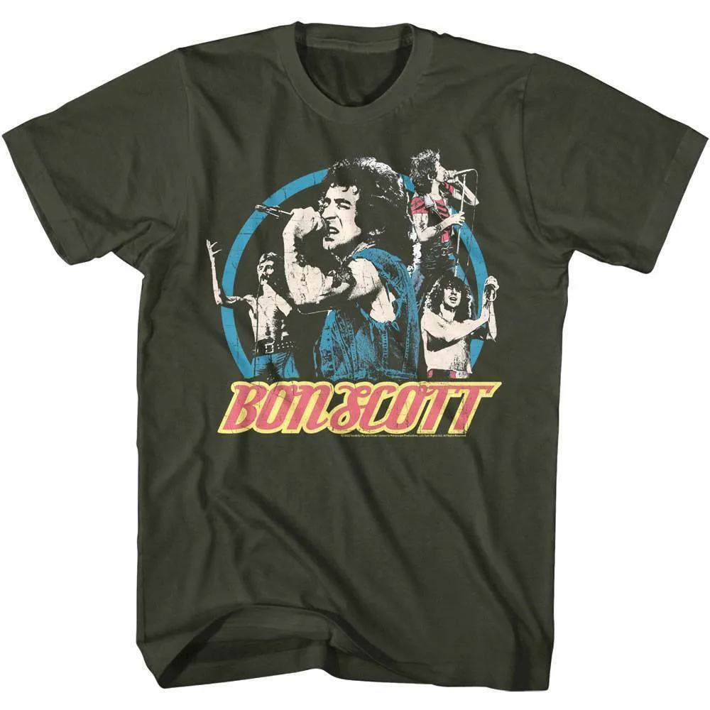 Acdc Many Moods Of Bon Scott Unisex T Shirt